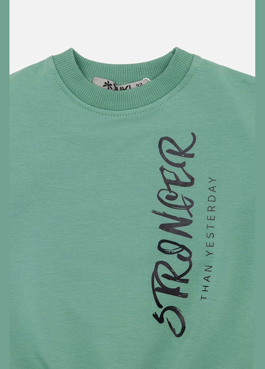 Yuki свитшот для мальчика цвет оливковый cb-00243391 оливковый трикотаж