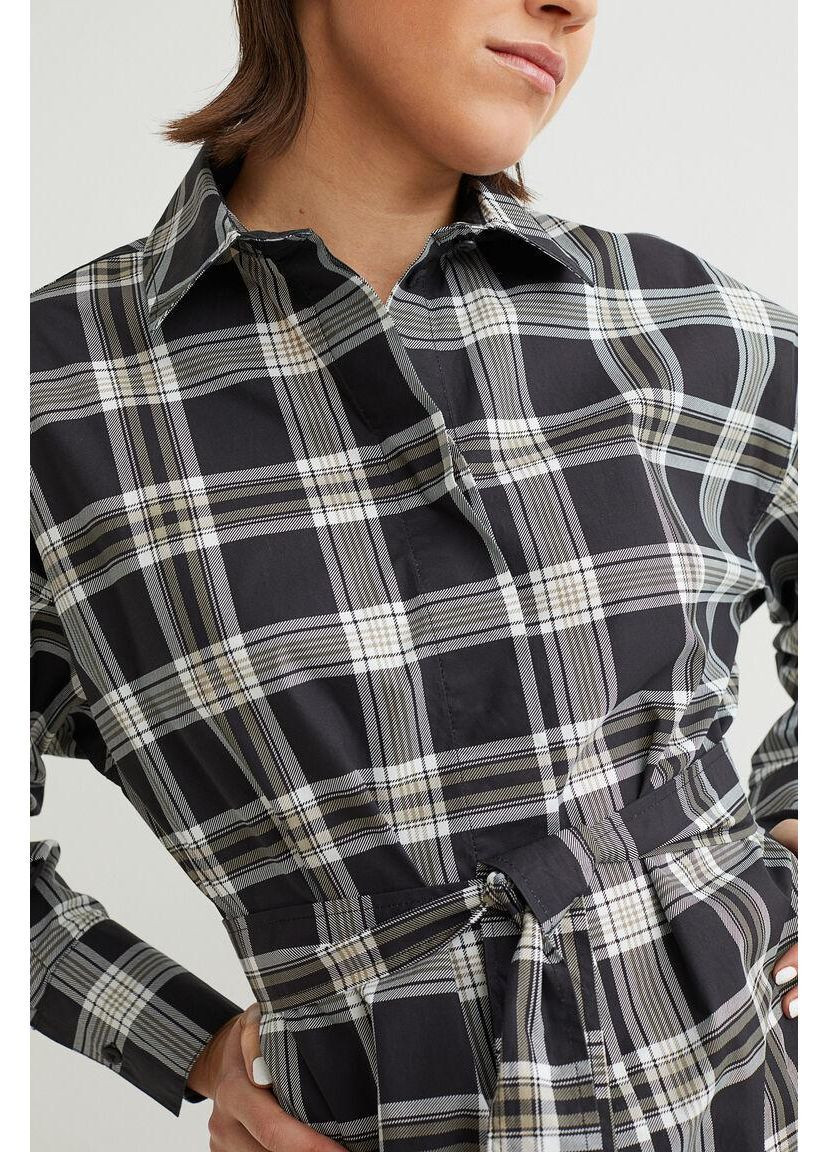 Чорно-білий сукня демісезон,чорний білий, divided H&M