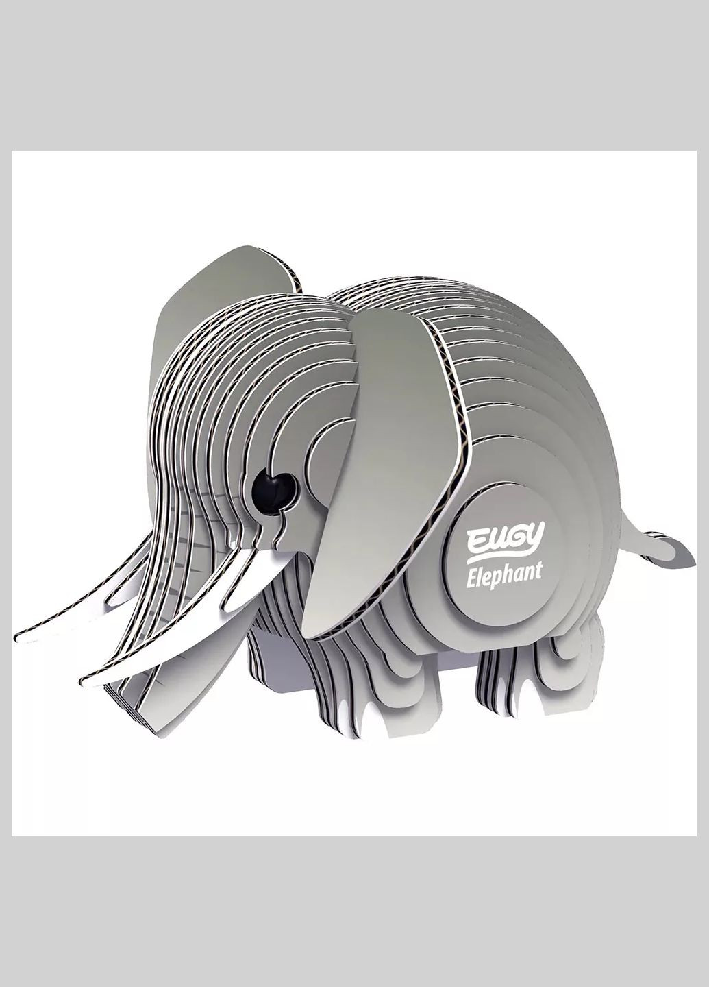 Сборная 3D модель Зоопарк Слон (XEG-010) Eugy (333252831)