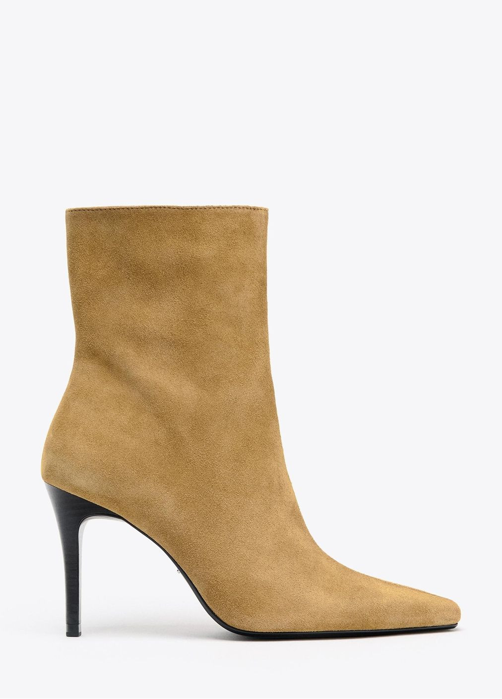 Бежевые демисезонная ботильоны Zara