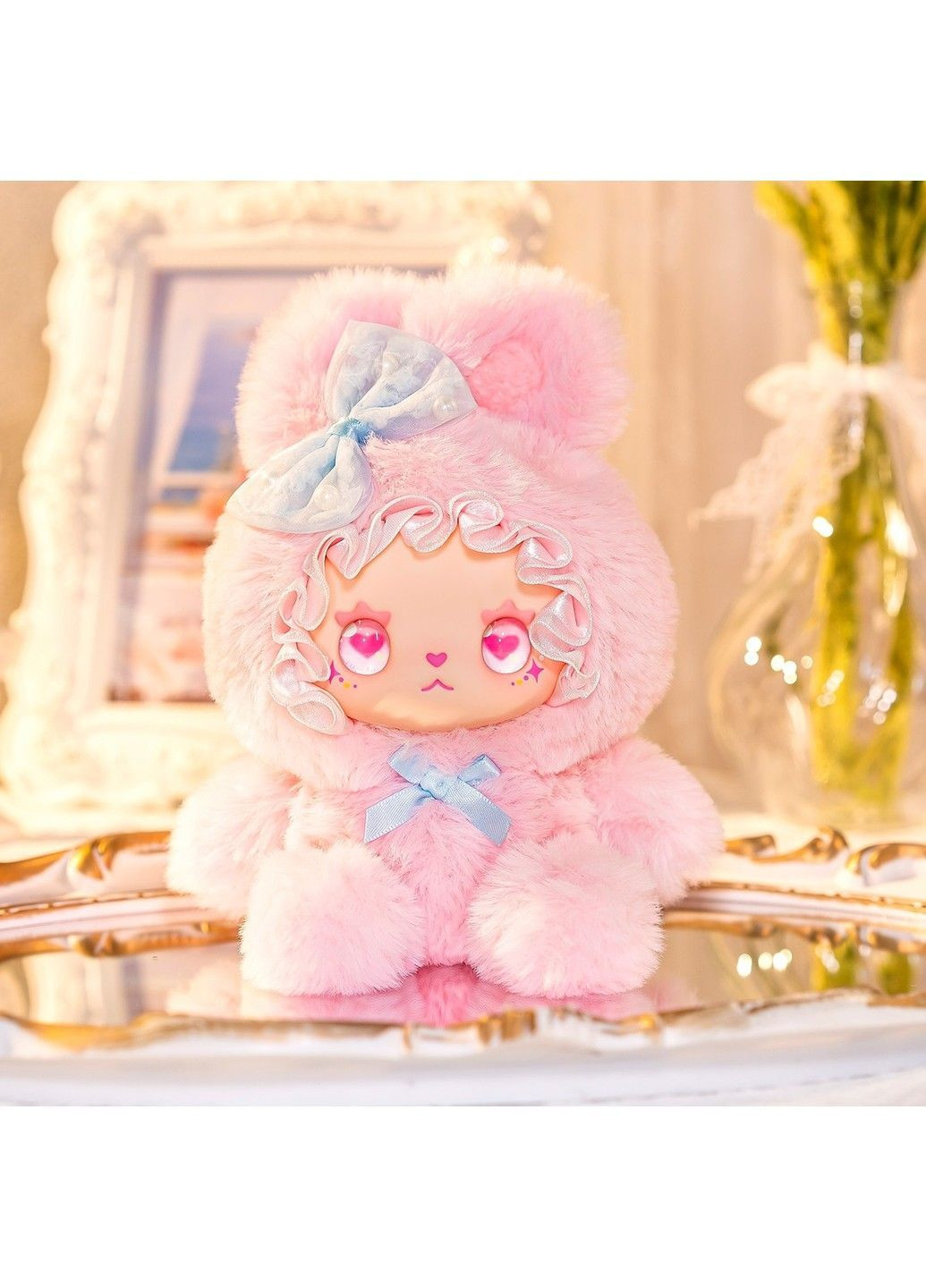 Колекційна м'яка іграшка з кільцем Lucky Emma - Зайченята POP TOP (362475357)