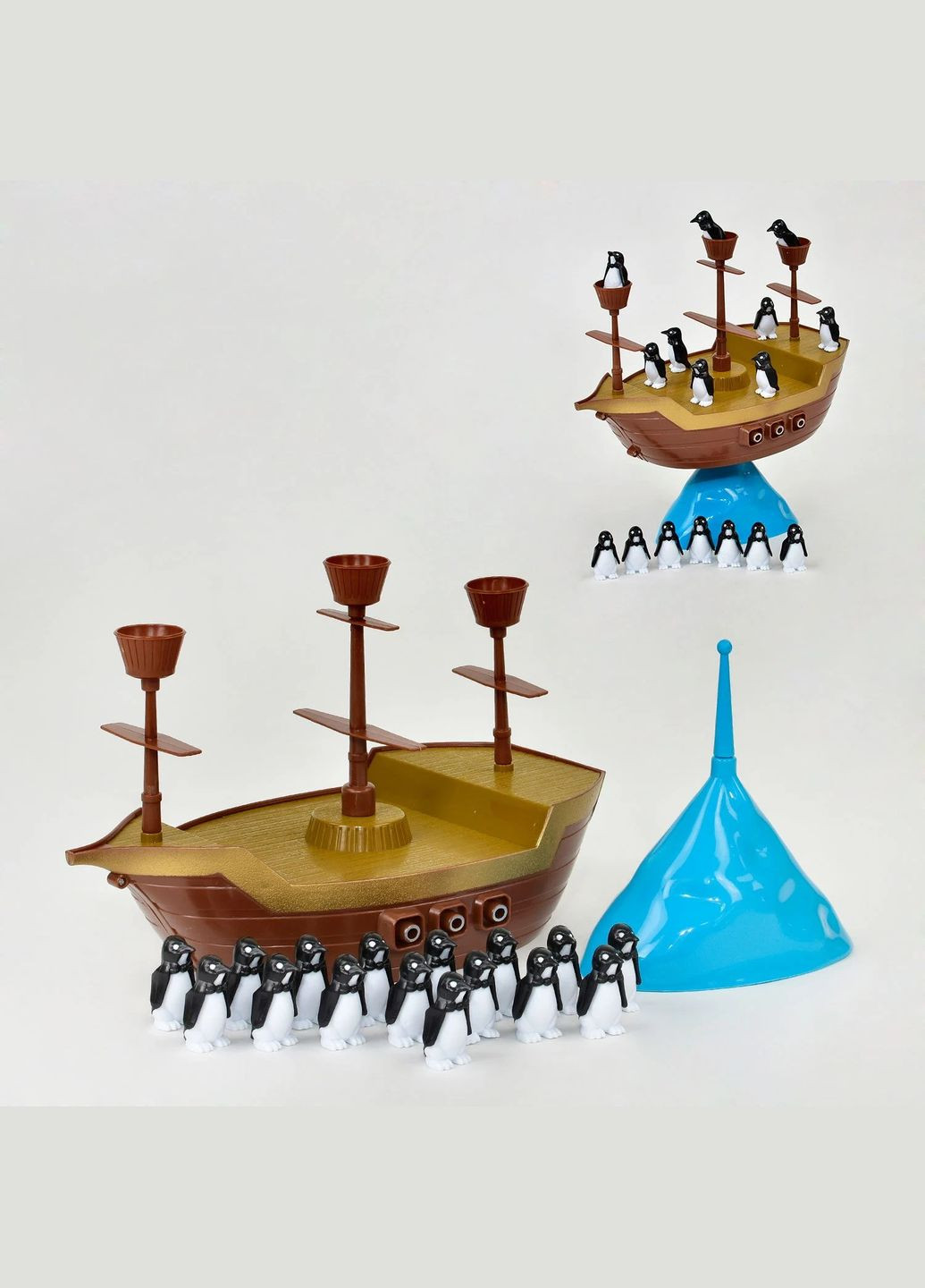 Настольная игра Пингвинопад 4FUN Game Club корабль пингвины (7228) Fun Game (322425414)