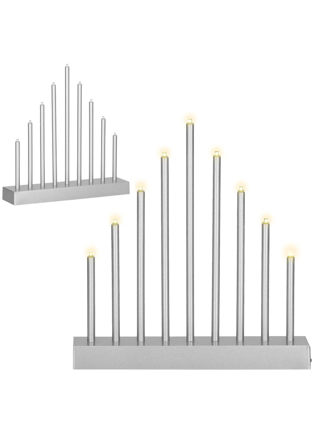 Декоративный светильник (подсвечник) на батарейках 9 LED Springos cl0853 (275653455)