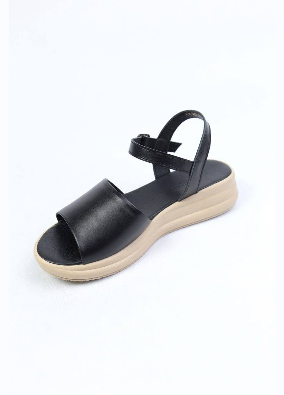 Черные босоножки Benito без застежки