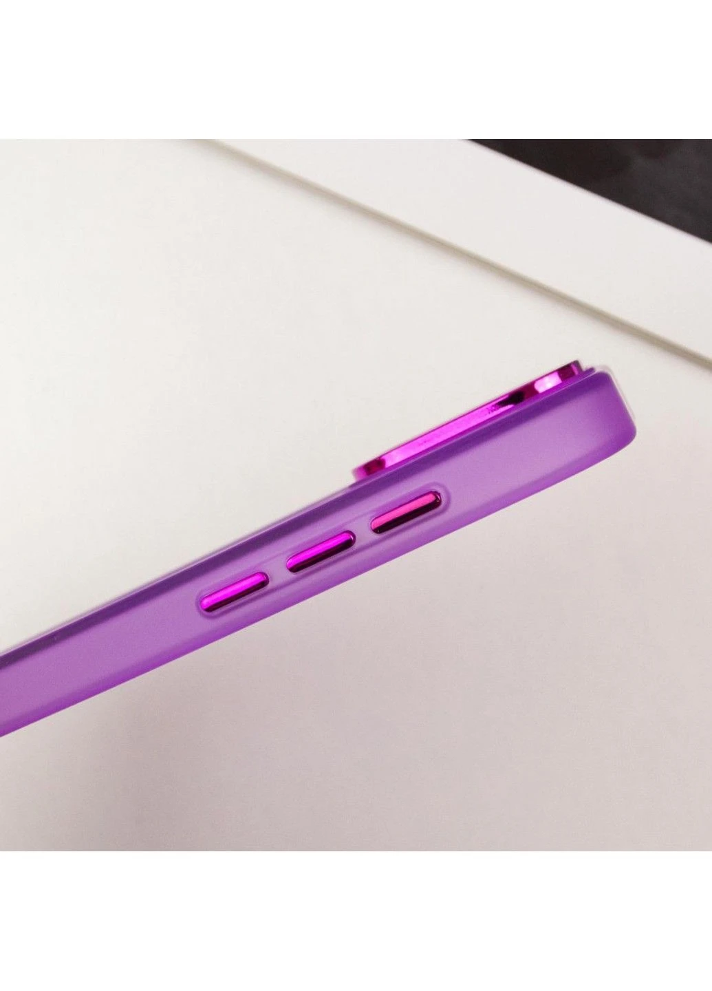 Чехол TPU+PC Lily with MagSafe для Apple iPhone 12 Pro Max (6.7") Purple No Brand (382921442)