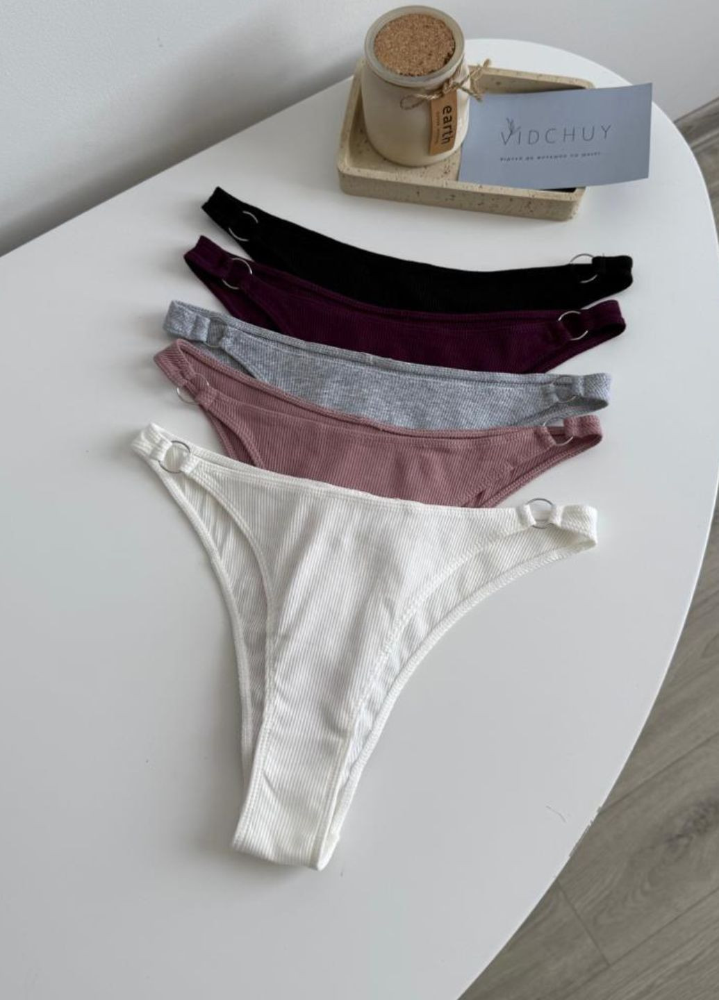 Базові бразиліана в рубчик колекції «Силует» VIDCHUY (348134876)