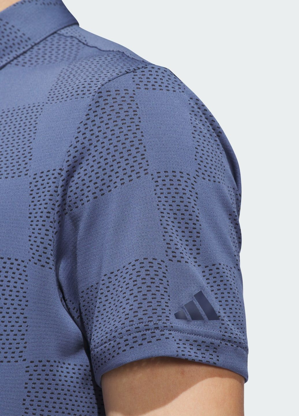 Синя поло для гольфу ultimate365 textured adidas