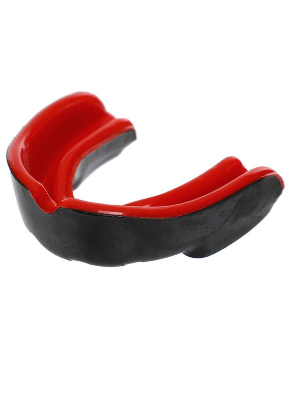 Капа односторонняя боксерская TW-006-2COLOR Черно-красный, (37426173) Twins (322733763)