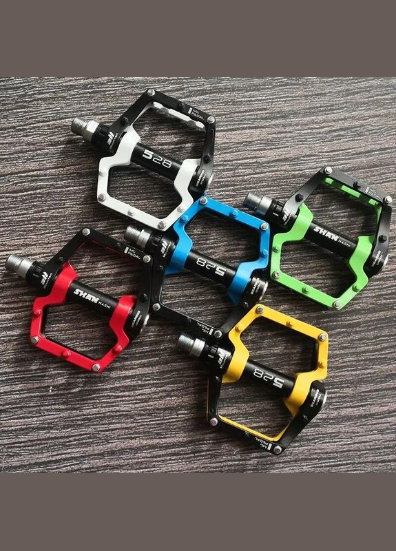 Педалі 528 MTB, чорно-білі Shan (317309229)