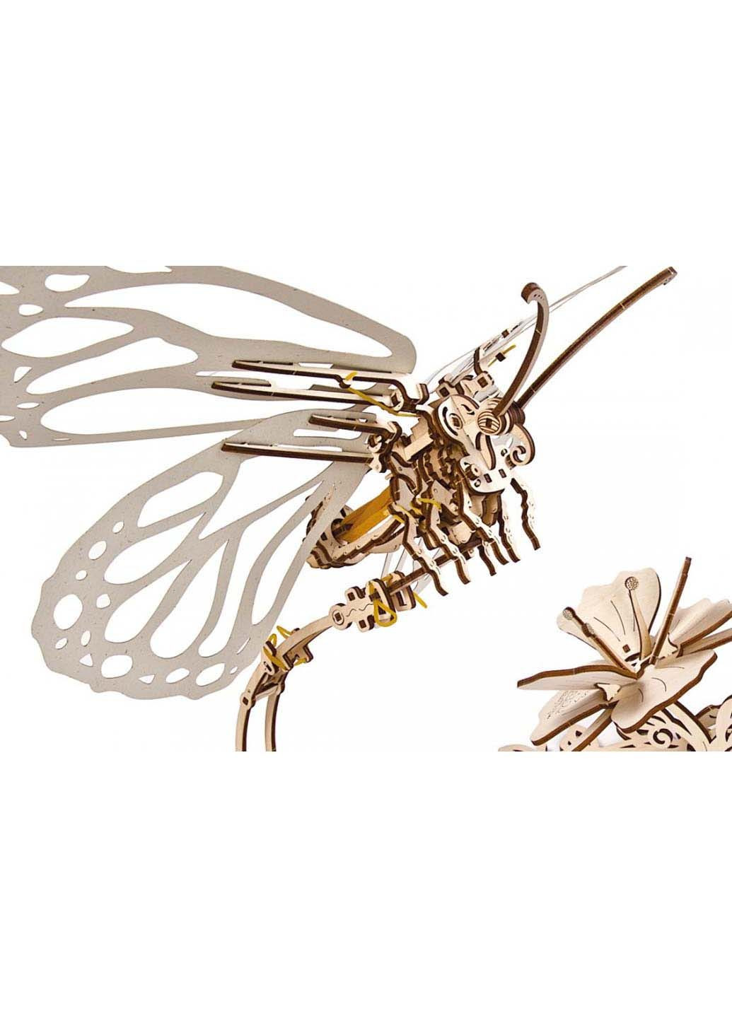 3D пазл механічний метелик 161 деталь UGEARS (279181884)