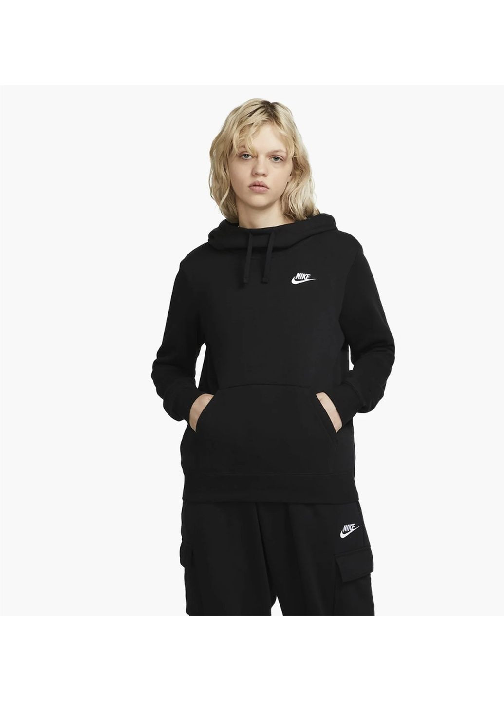 Худі жіноче Sportswear Club Fleece Black Nike (365962005)