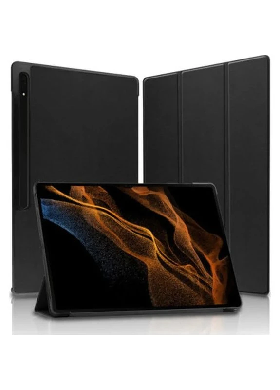 Чохол до планшета Premium Samsung Galaxy Tab S8 Ultra 14.6 2022 + protective film black (4822352781090) Airon (399659469)