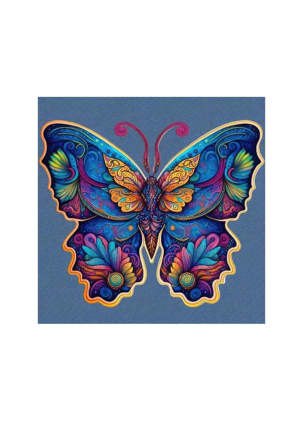 Розмальовка-антистрес Яскравий метелик 30х30см JCEE36807 ТМ Strateg (317050028)