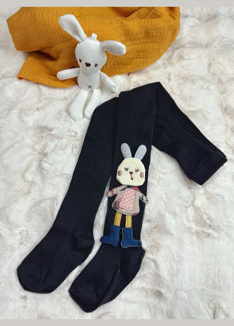 Колготки для дівчинки з зайчиком 10687 No Brand (316130243)