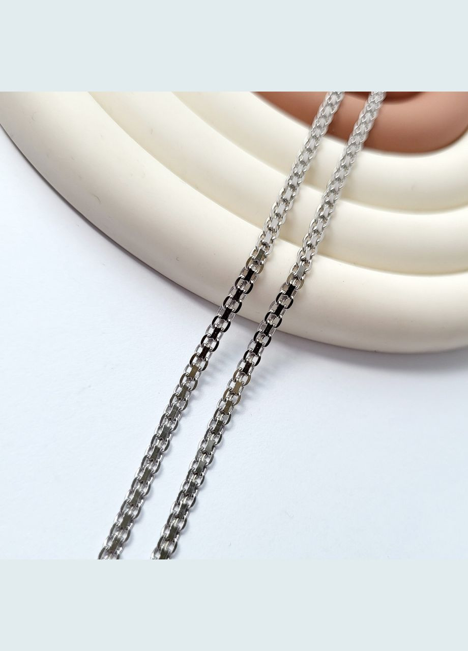 Серебряная Цепочка цепь Плоский Бисмарк см серебро 925 пробы 4.60г 065р1/50 No Brand (306854632)
