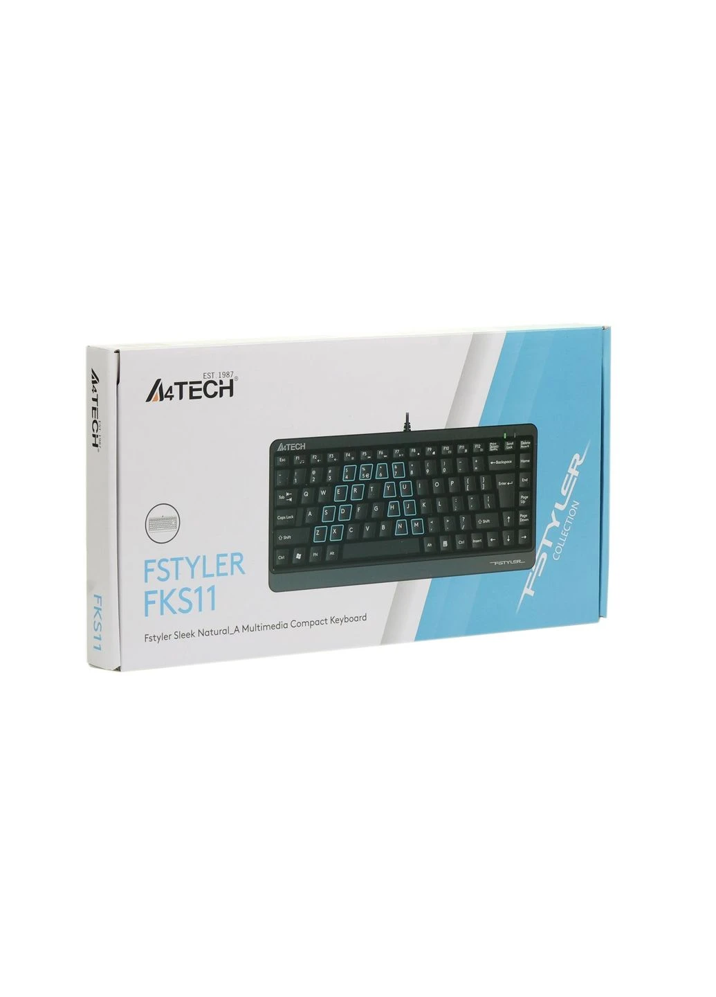 Клавіатура Fstyler FKS11 Grey A4Tech (370616667)