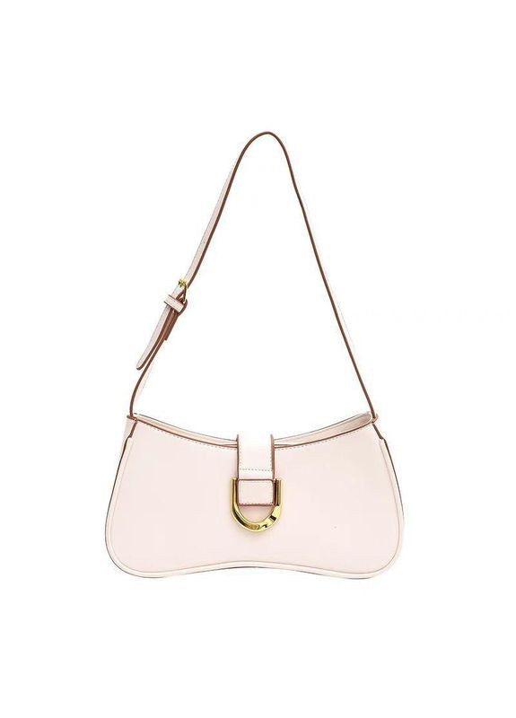 Жіноча сумочка базовий багет білого кольору No Brand (362588065)