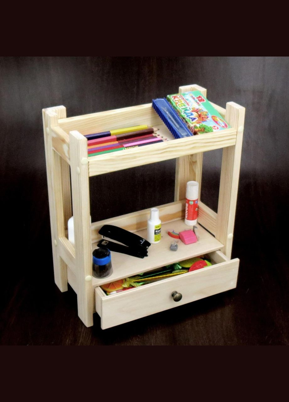 Органайзер настільний з дерева Хобокен бланже (КНЦ-003801) No Brand (328226017)