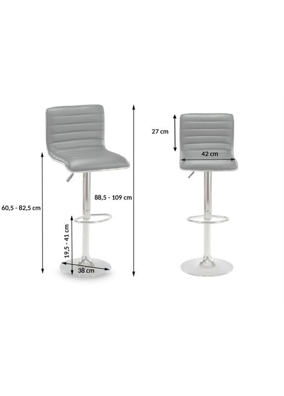 Барный стул Hoker Estero-коричневый No Brand (347311654)