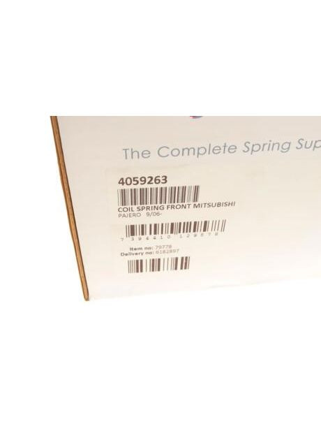 Пружина (передняя) Mitsubishi Pajero IV 3.0 4WD/3.2DI-D/3.8 V6 06-(SUV) (type V88W/V93W/V97W/ 4059263 (opt-om) Lesjofors (354768182)