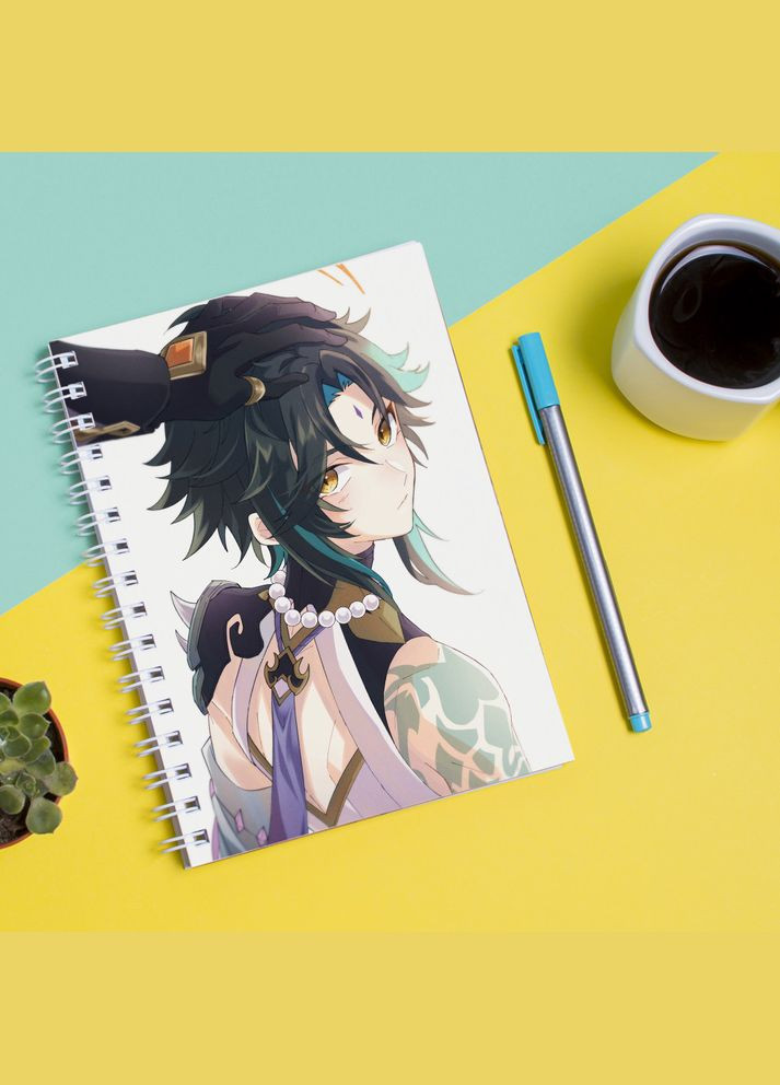 Скетчбук (Sketchbook) з принтом "Genshin Impact - Геншин Удар 12" Кавун блокнот для малювання (316133778)