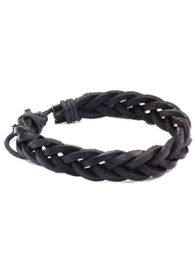 Кожаный наручный браслет косичка Casco (365061743)