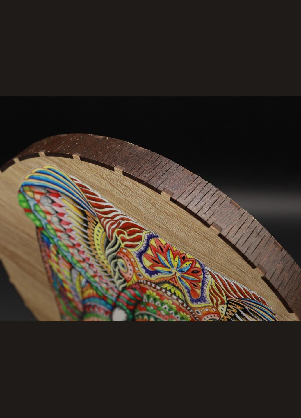 Круглая скрытая копилка на стену. 30см HM furnitura (330605624)