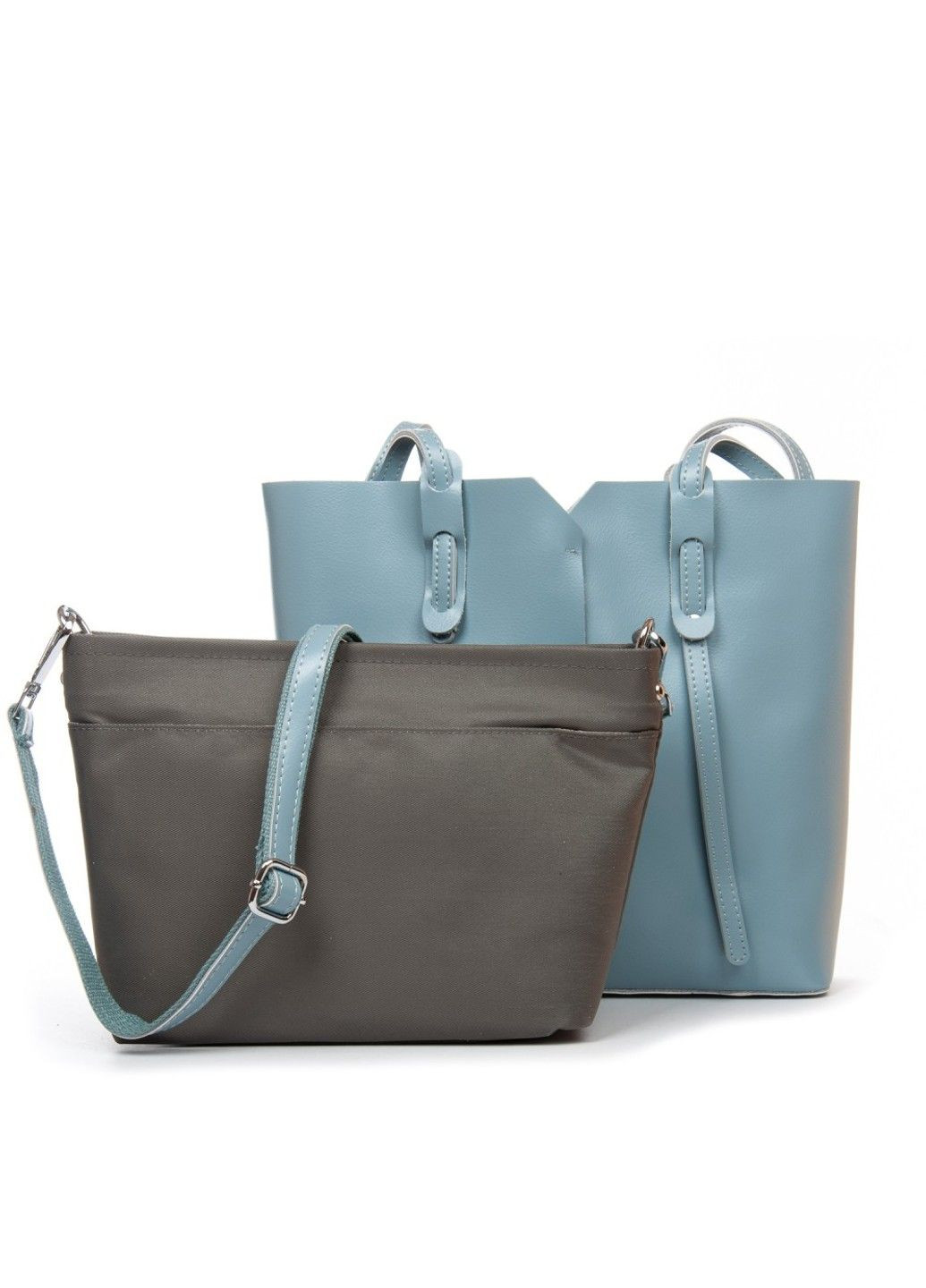Женская кожаная сумка классическая R9341 L-blue Alex Rai (291682992)