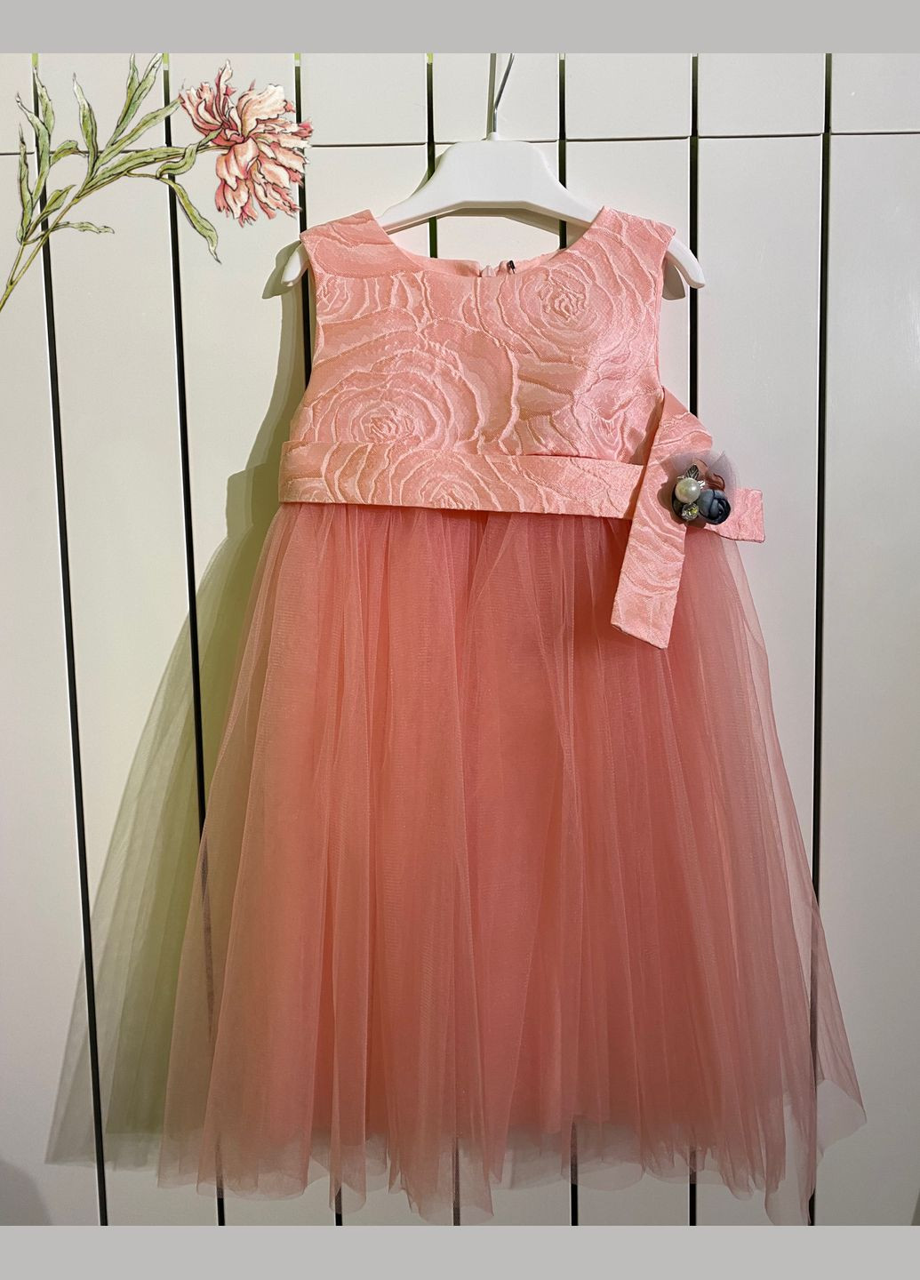 Рожева сукня святкова рожева для дівчинки Baby Angel (326757960)