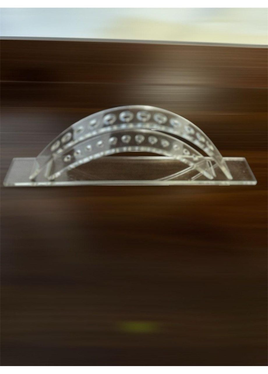 Акрилова підставка-органайзер для демонстрації ручок і олівців, дугова вітринна стійка No Brand (367603590)