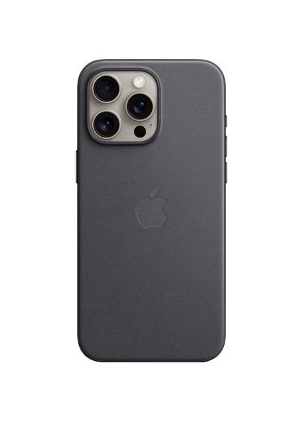 Чехол для iPhone 15 Pro Max FineWoven Case with MagSafe Black (MT4V3ZM/A) Apple (316696324)