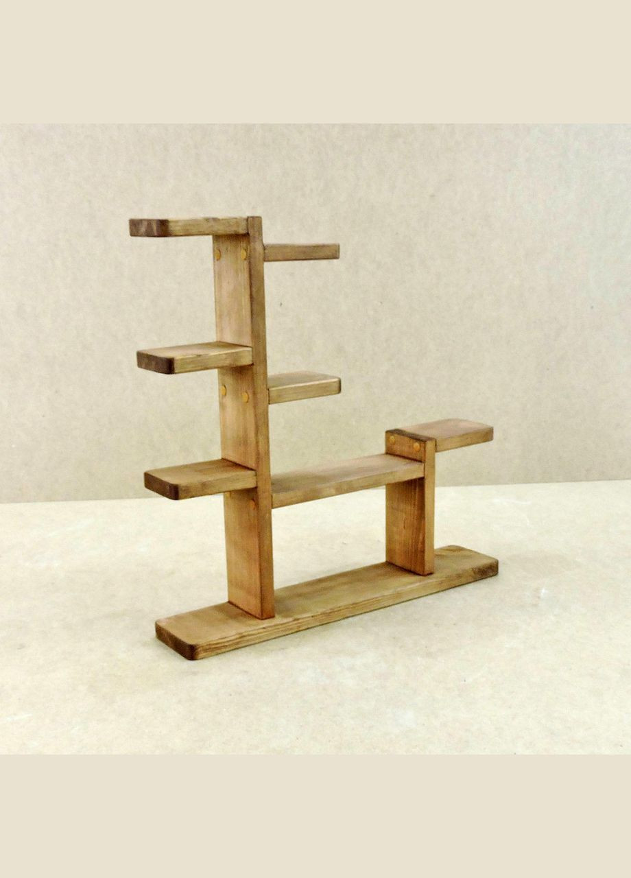 Підставка для квітів з дерева Ла-Корунья мускат (ЦВП-001607) No Brand (328224929)