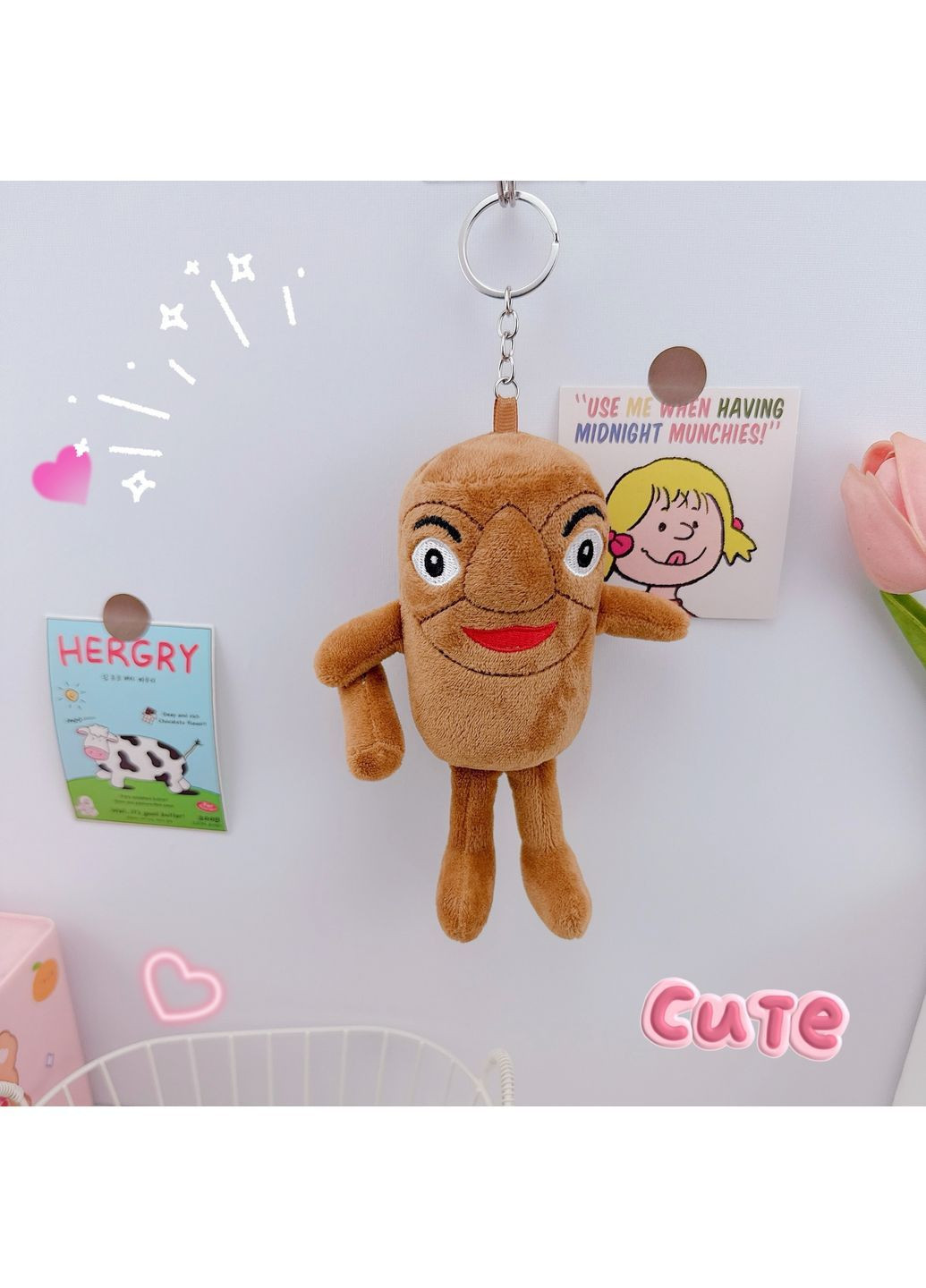 Мягкая игрушка брелок Брейнрот Тун Тун Тун Сахур 18 см (XY093) No Brand (366220474)