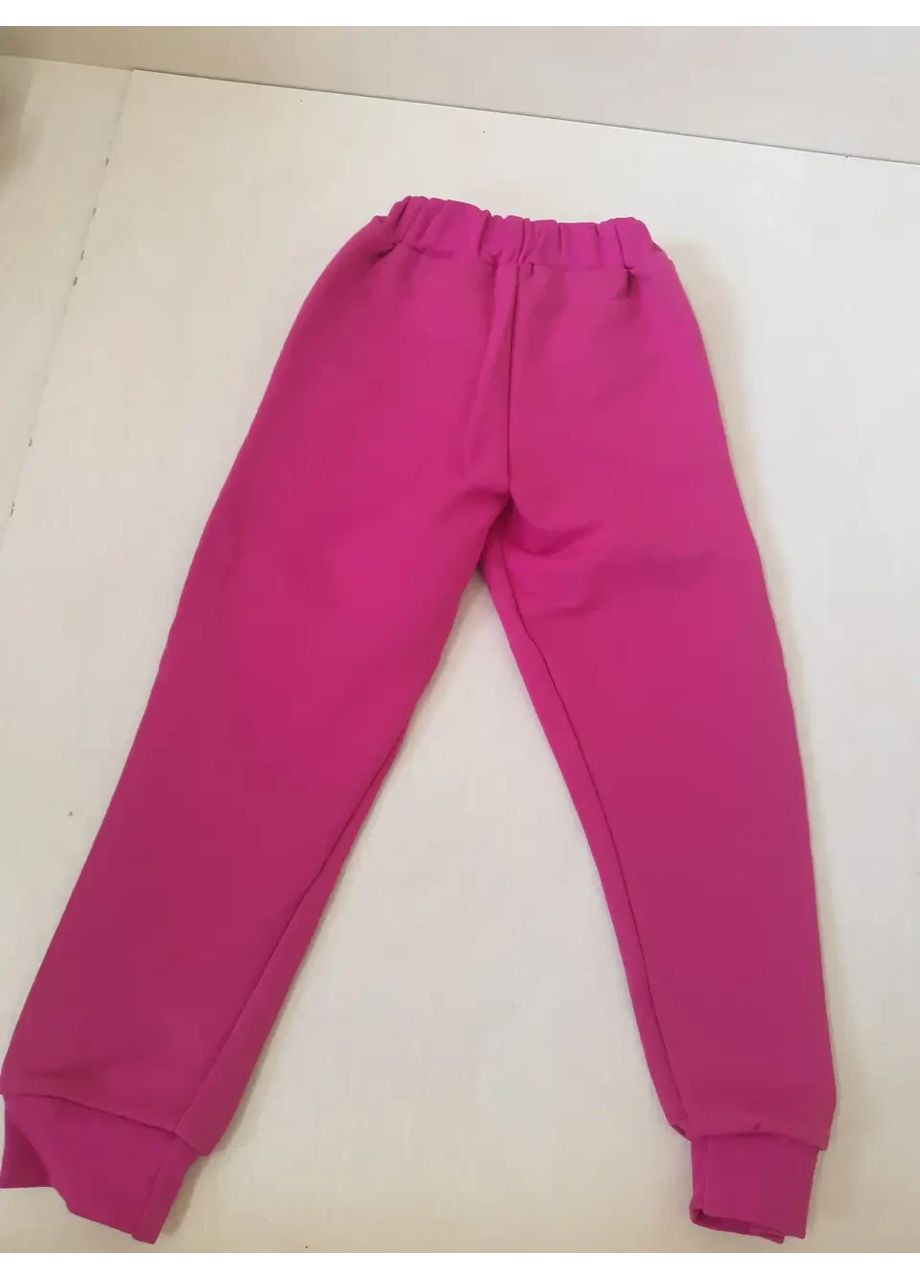 Комбинированные брюки No Brand