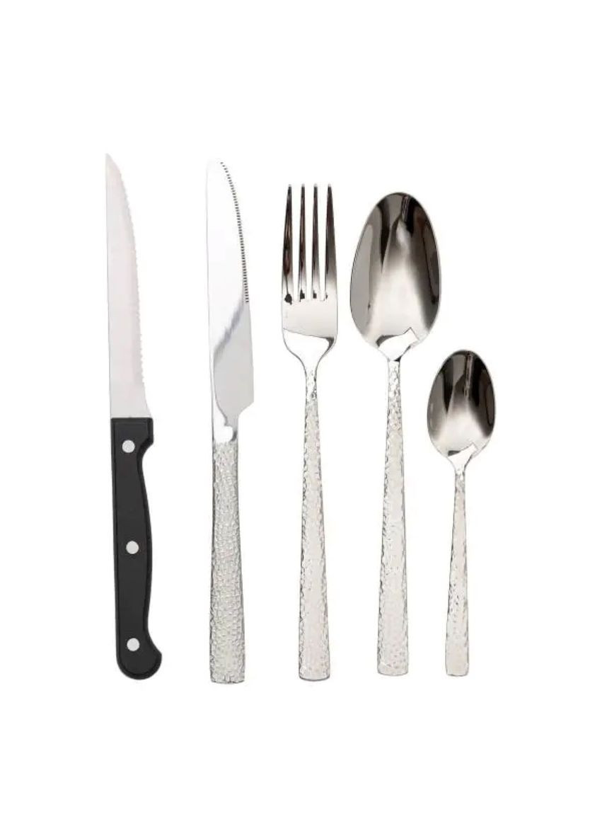 Набор столовых приборов в футляре на 6 персон столовый набор 30 предметов в футляре Серебро HP-20-27 (A-033724) Yiwu (352274637)