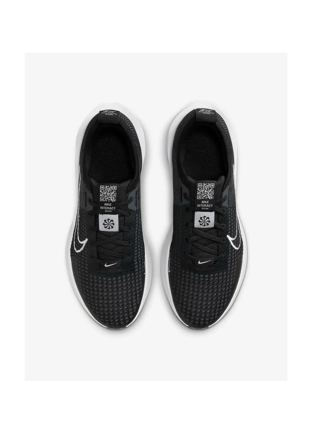 Чорні кросівки чоловічі interact run black Nike