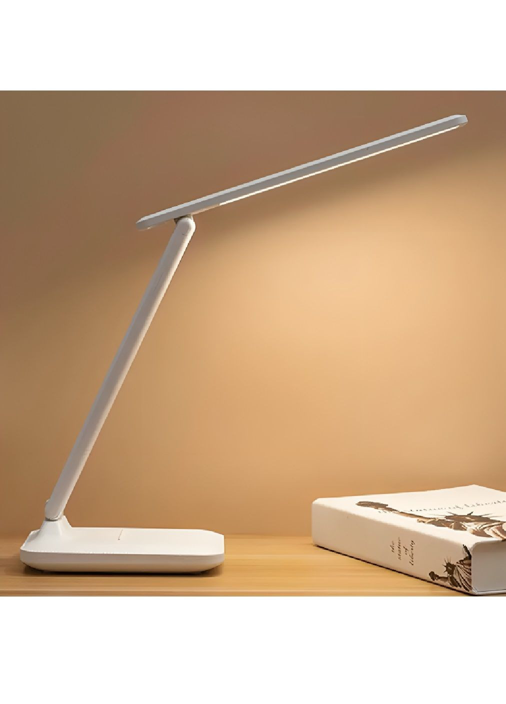 Настольная лампа с дисплеем сенсорным управлением подставкой для телефона 4 режима регулировки яркости 7 Вт (480397-Prob) Unbranded (335003934)