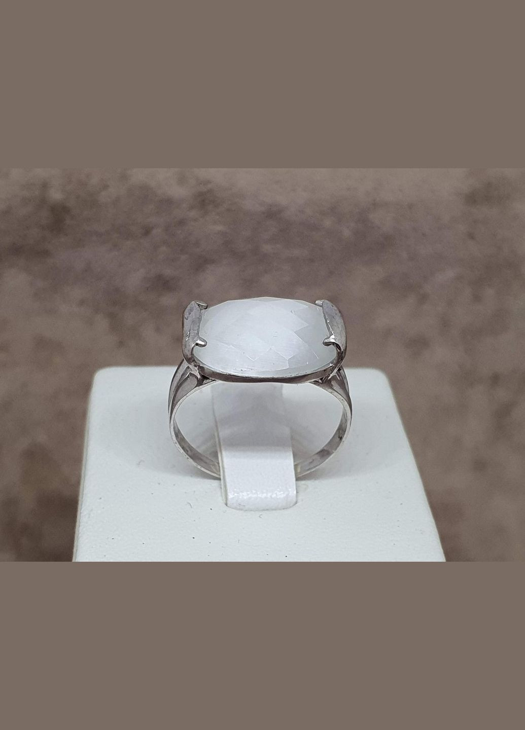 Срібне кільце з улекситом. 138У/Р БЕЛ Малина (315786705)