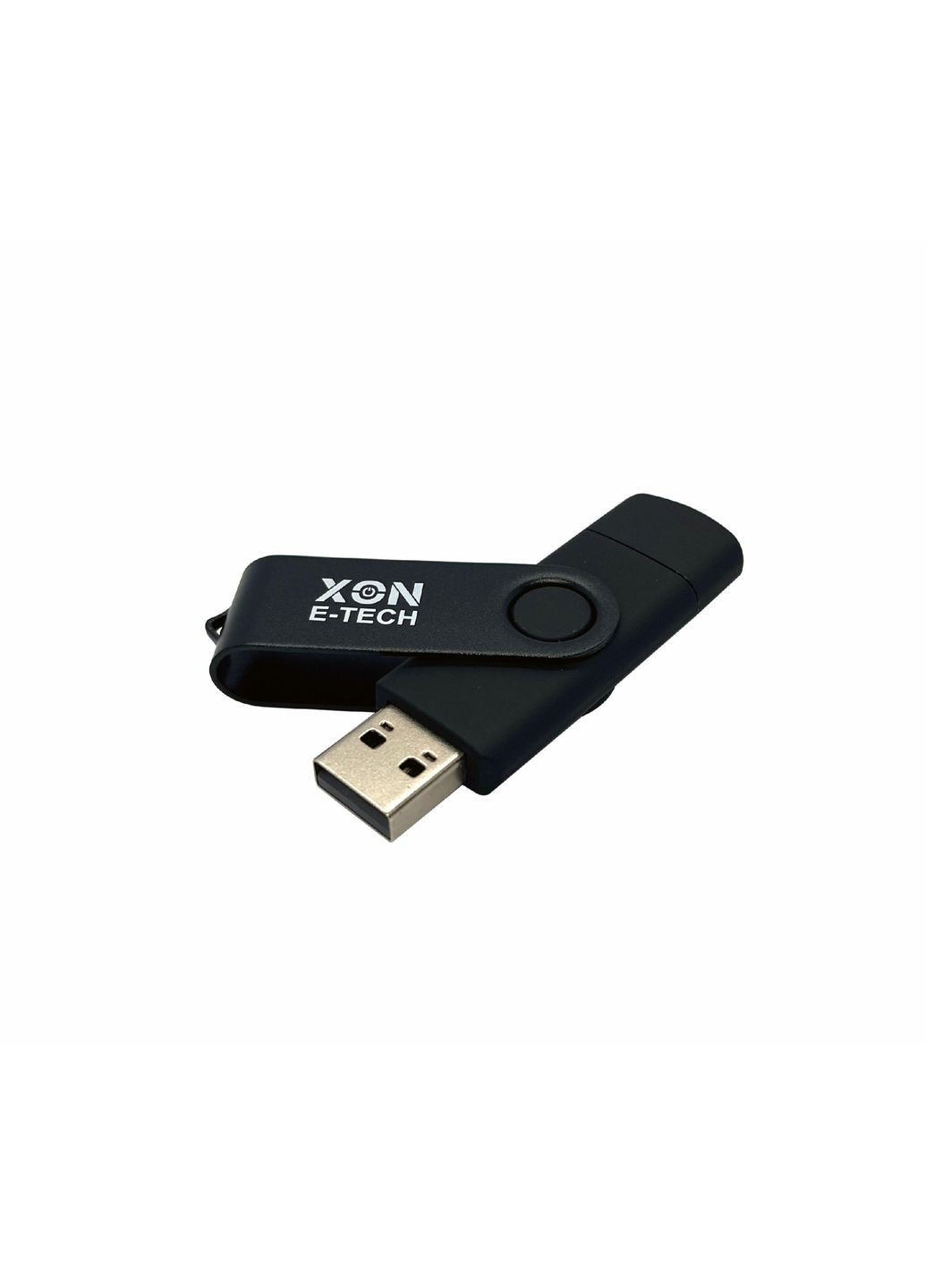 Флеш-накопитель XON FlashDrive DuoConnect 256GB (USB 3.0 + USB Type-C) Черный (FX3DR256PB 7553) XON E-Tech (363898201)