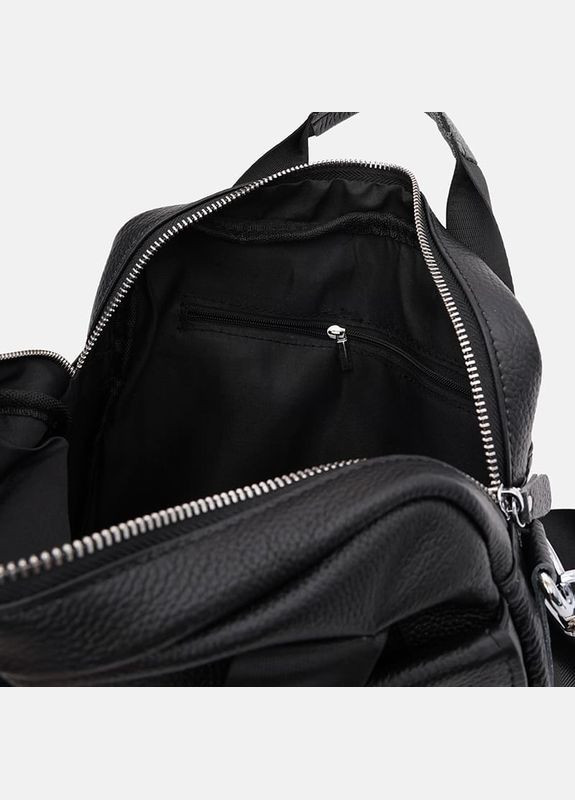 Чоловіча шкіряна сумка K18862bl-black Keizer (311552949)