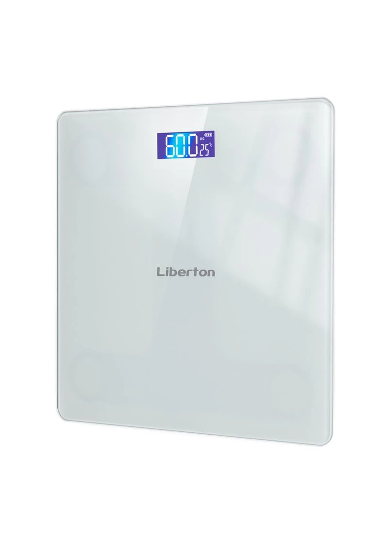 Ваги для підлоги LBS-0819 180 кг білі Liberton (380561886)