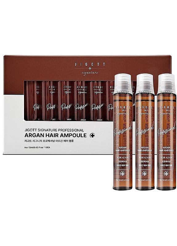 Ампула для волосся з аргановою олією Signature Professional Argan Hair Ampoule 13ml (2-1084348) Jigott (369794767)