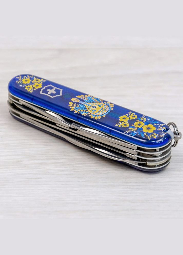 Складний ніж Huntsman Ukraine 1.3713.T2_T1370u Victorinox (319663007)