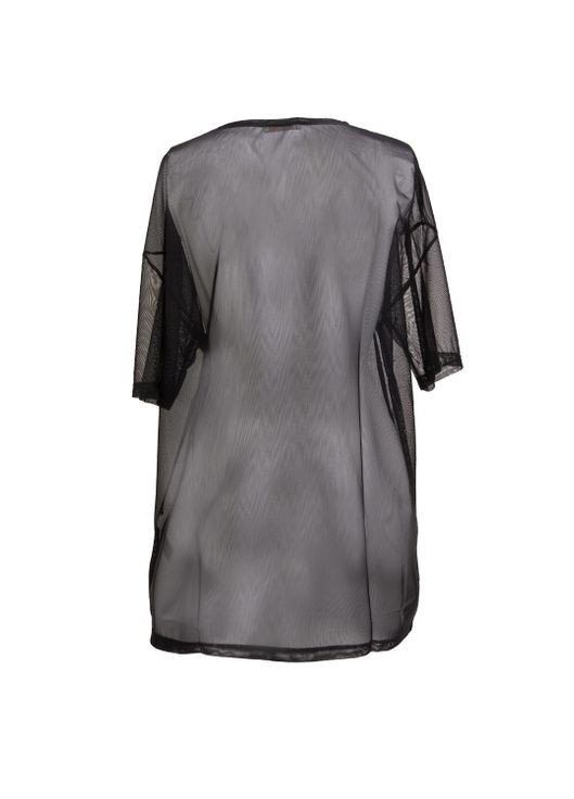 Пляжна туніка VOBB65161 чорний з айворі Oroblu FLOWER (328092588)