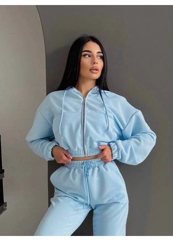 Жіночий спортивний костюм кофта та штани No Brand (384294588)