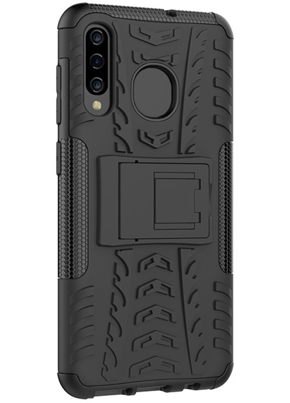 Чехолнакладка Dazzle Kickstand 2 in 1 Case Samsung Galaxy A30s/A50/A50s Black Toto (301782401)