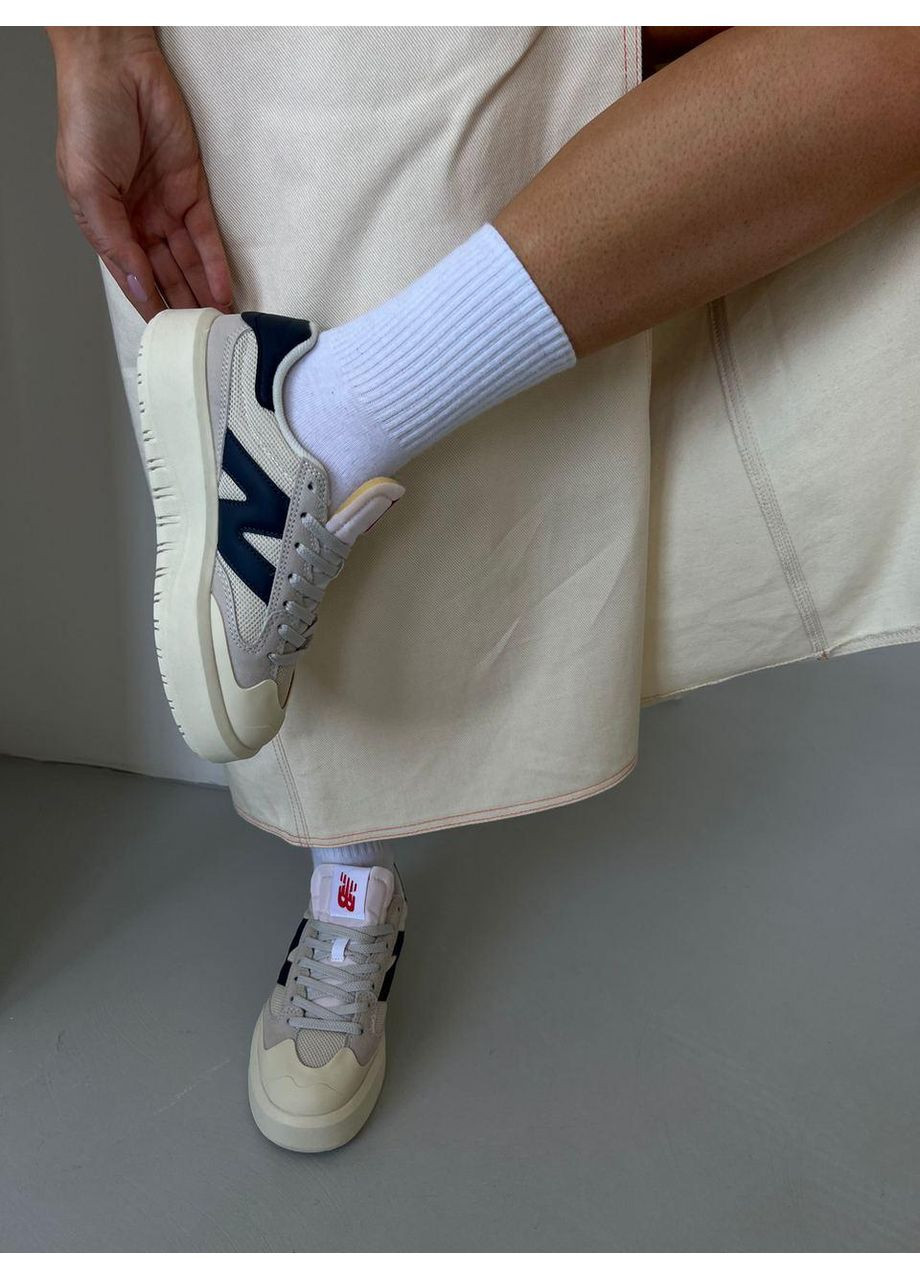 Бежевые демисезонные кроссовки мужские new balance ct302 beige blue v2 нью беланс ct302 No Brand
