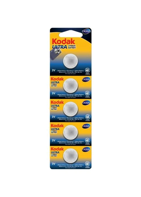 Батарейки Ultra Lithium CR2025 5 шт (30411562) Kodak (323097528)