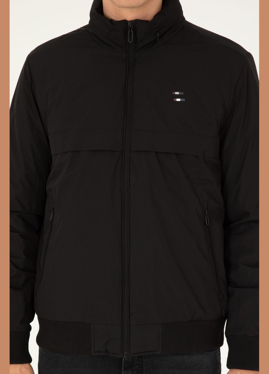 Черная куртка u.s. polo assn. мужская U.S. Polo Assn.