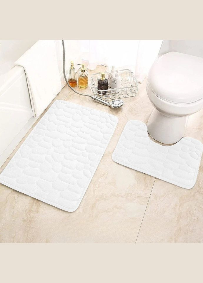 Набор ковриков в ванную и туалет No Brand stone premium (279390461)